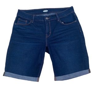 5 For $15 Old Navy Dark Blue Denim Bermuda Shorts
